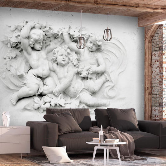 Wall Mural - Love Angel-Wall Murals-ArtfulPrivacy