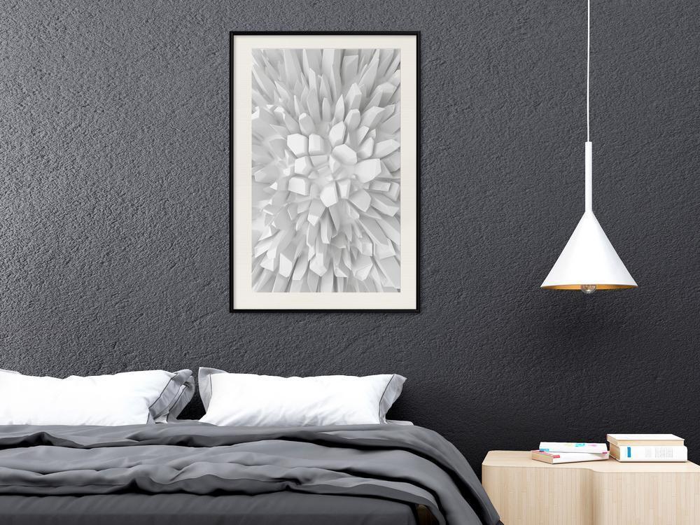 Winter Design Framed Artwork - Eternal Glacier-artwork for wall with acrylic glass protection
