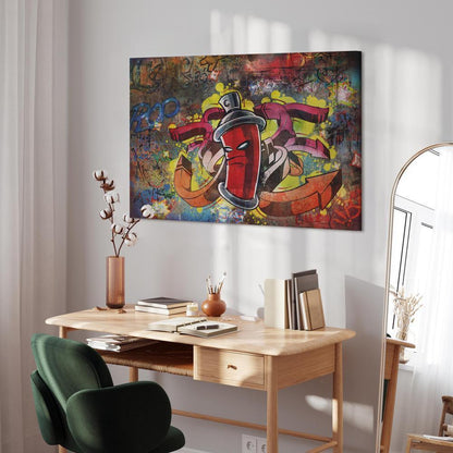 Canvas Print - Graffiti master-ArtfulPrivacy-Wall Art Collection