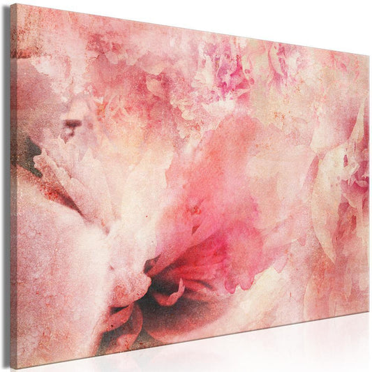 Canvas Print - Pink Etude (1 Part) Wide-ArtfulPrivacy-Wall Art Collection