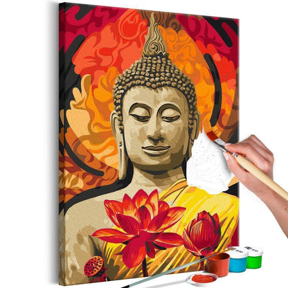 Paint By Numbers Kit - Fiery Buddha