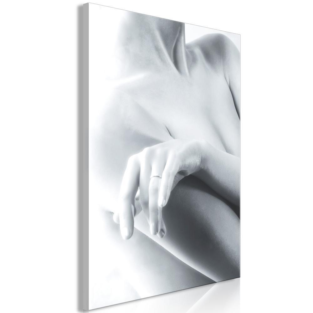 Canvas Print - Feminine Delicacy (1 Part) Vertical-ArtfulPrivacy-Wall Art Collection