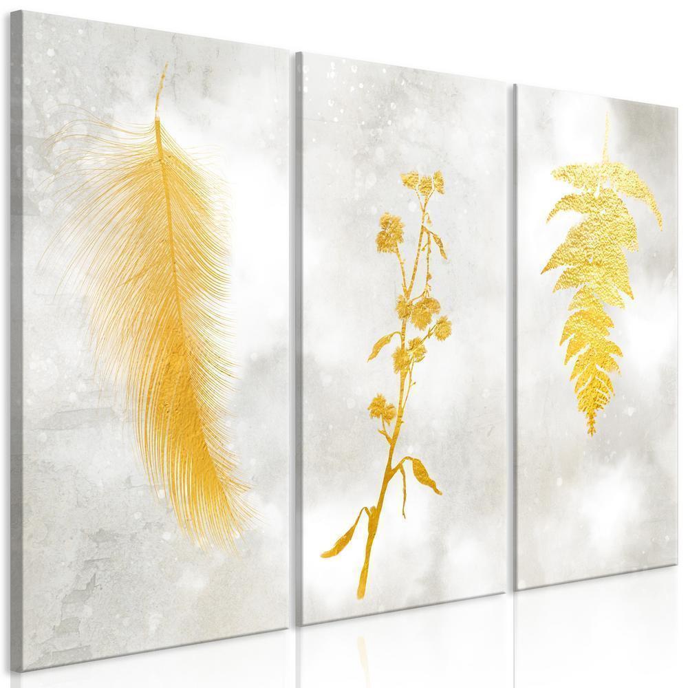 Canvas Print - Delicate Chic (3 Parts)-ArtfulPrivacy-Wall Art Collection