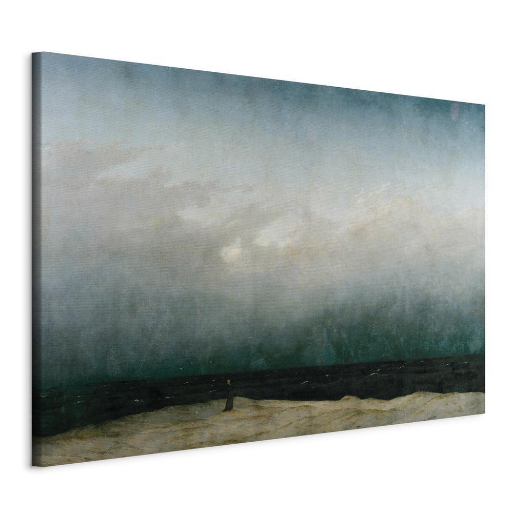 Canvas Print - The Monk by the Sea-ArtfulPrivacy-Wall Art Collection