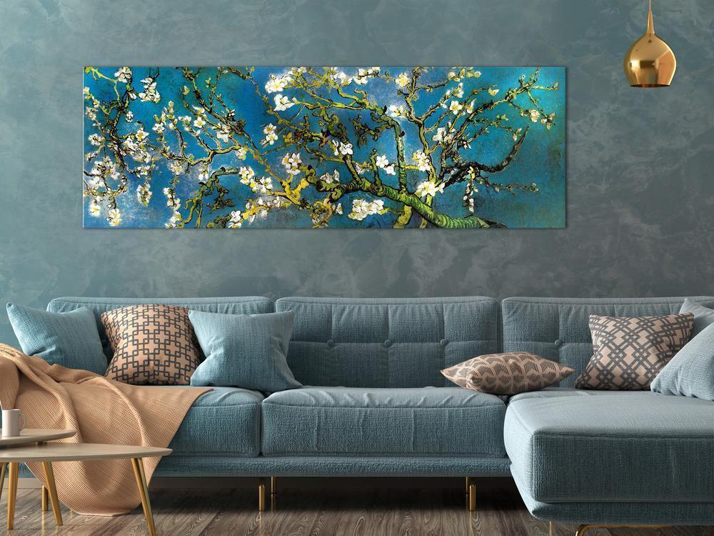 Canvas Print - Blooming Almond (1 Part) Narrow-ArtfulPrivacy-Wall Art Collection