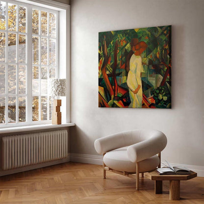 Canvas Print - Paar im Wald (August Macke)