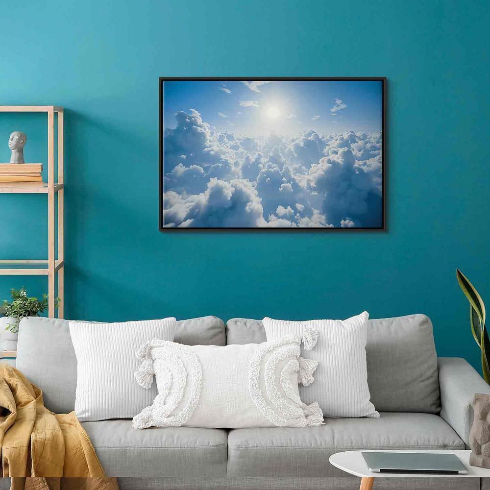 Canvas Print - Heavenly Calm: Warm Rays of the Sun