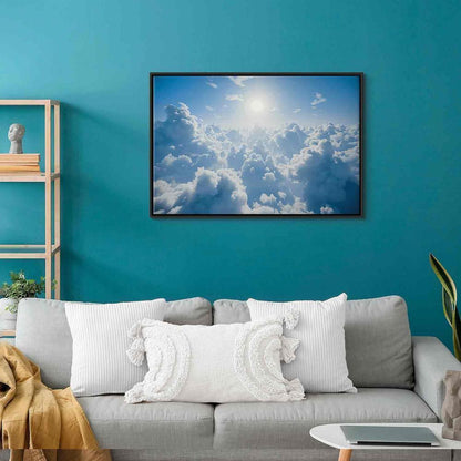 Canvas Print - Heavenly Calm: Warm Rays of the Sun