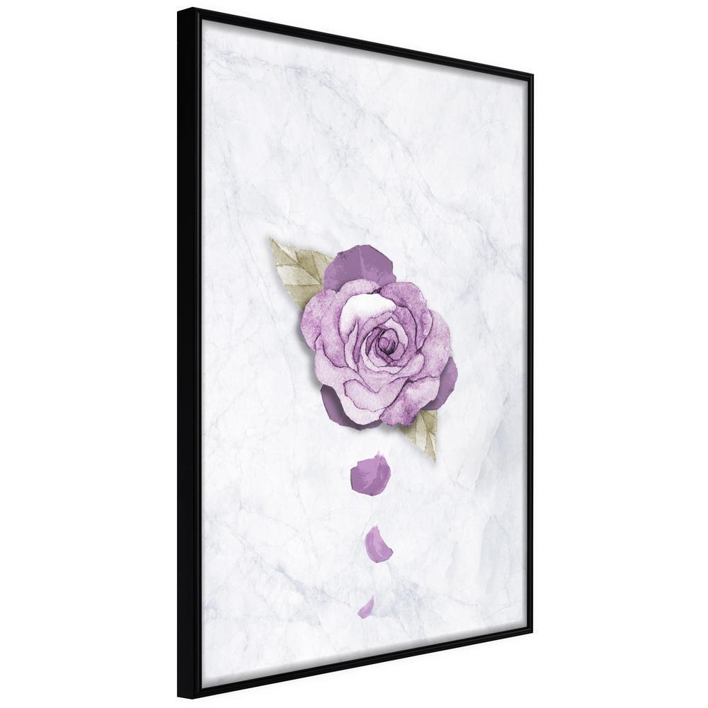 Botanical Wall Art - He Loves Me, He Loves Me Not...-artwork for wall with acrylic glass protection