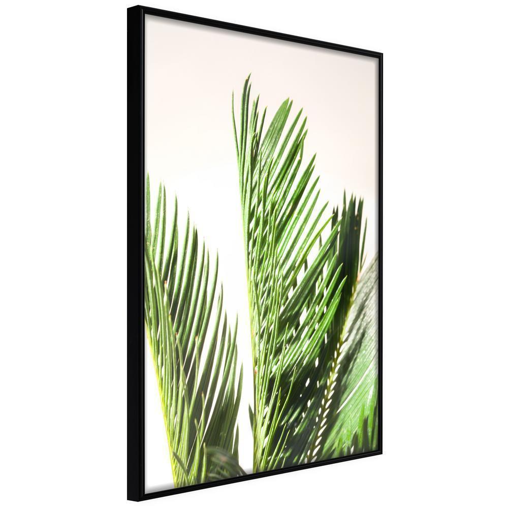 Botanical Wall Art - Rustling of Leaves-artwork for wall with acrylic glass protection