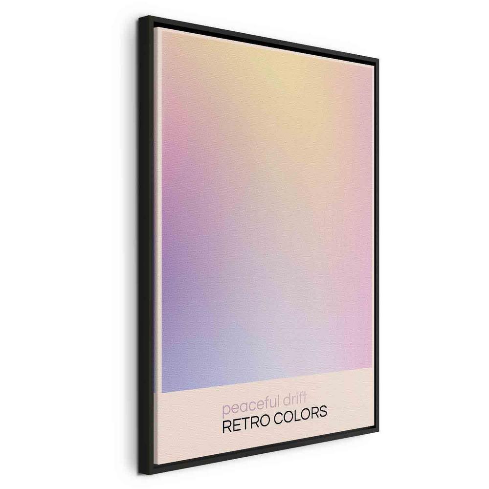 Canvas Print - Peaceful Drift - Delicate Pastel Shades Creating a Harmonious Whole