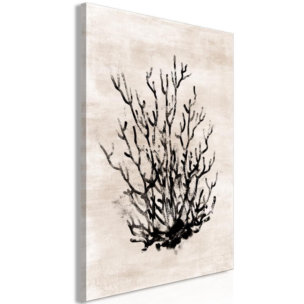 Canvas Print - Water Bush (1 Part) Vertical-ArtfulPrivacy-Wall Art Collection