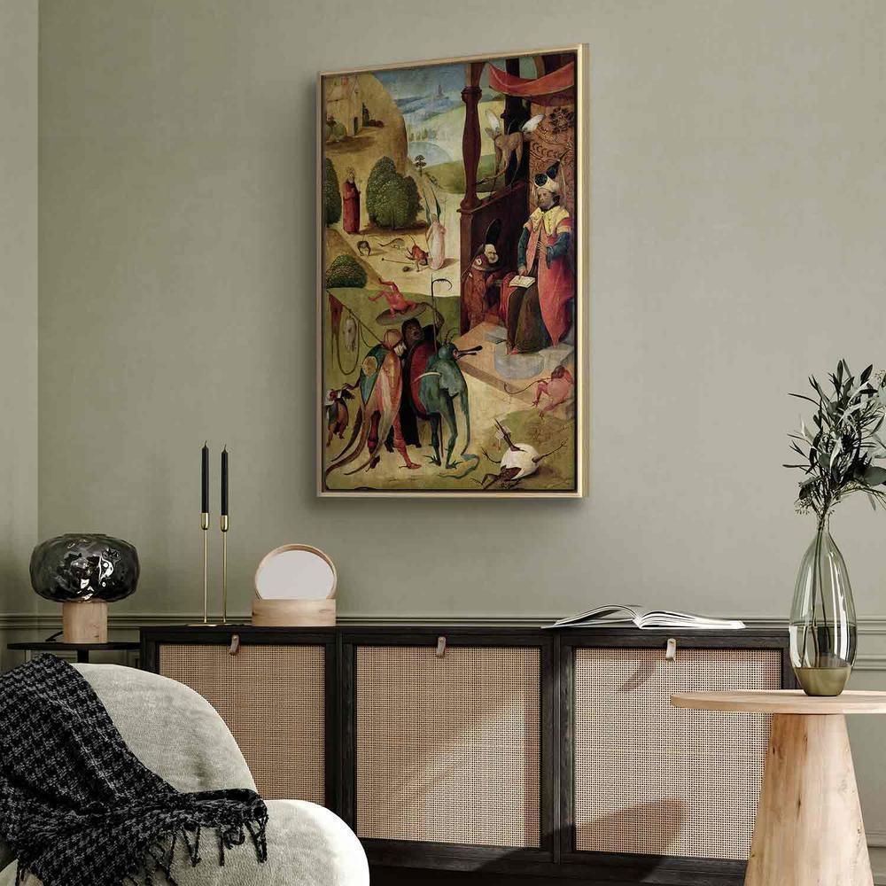 Canvas Print - StJames and the Magician (Hieronim Bosch)