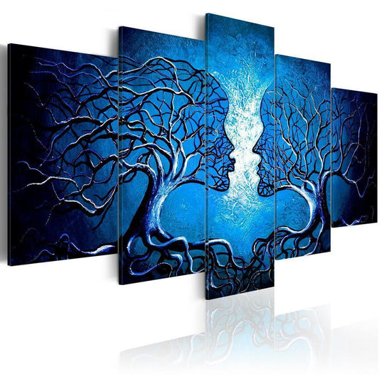 Canvas Print - Sapphire Kiss-ArtfulPrivacy-Wall Art Collection