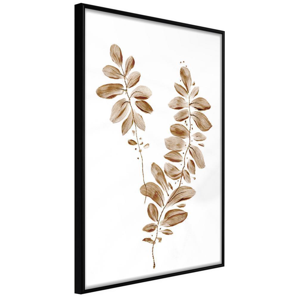 Botanical Wall Art - Botanical Watercolour-artwork for wall with acrylic glass protection