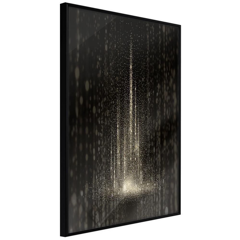 Framed Art - Rain of Light-artwork for wall with acrylic glass protection