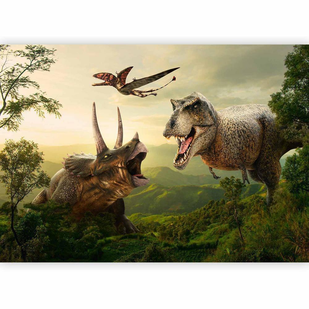 Wall Mural - Dinosaur Square