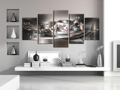 Canvas Print - Platinum clouds-ArtfulPrivacy-Wall Art Collection