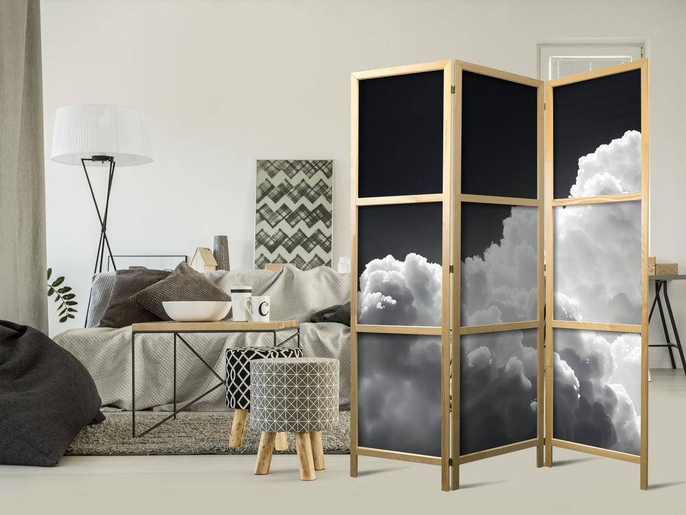 Japanese Room Divider - Discover the Infinite Play of Sunlight – Clouds and Shadows in the Sky