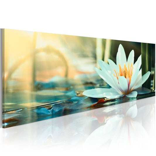 Canvas Print - The Lake of Lotus-ArtfulPrivacy-Wall Art Collection