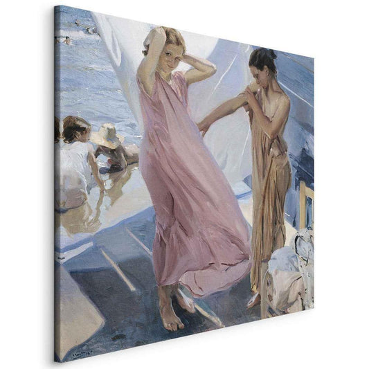 Canvas Print - After Bathing, Valencia (Joaquín Sorolla y Bastida)