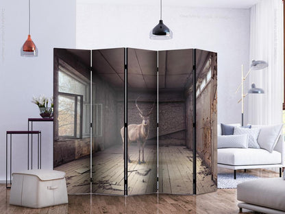 Decorative partition-Room Divider - Lost II-Folding Screen Wall Panel by ArtfulPrivacy