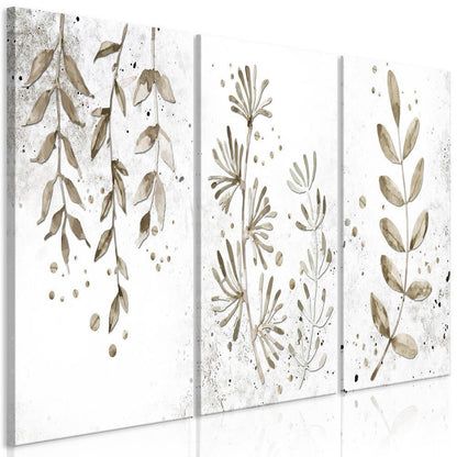 Canvas Print - Twigs (3 Parts)-ArtfulPrivacy-Wall Art Collection