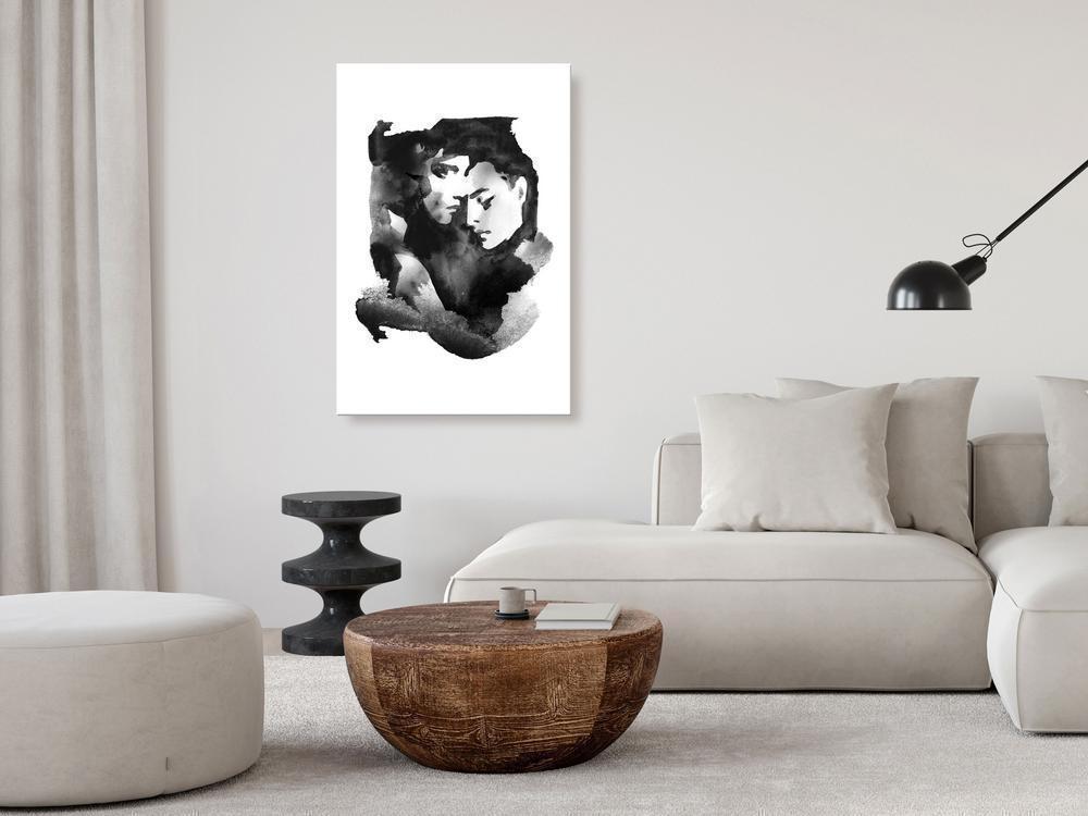 Canvas Print - Love Longing (1 Part) Vertical-ArtfulPrivacy-Wall Art Collection
