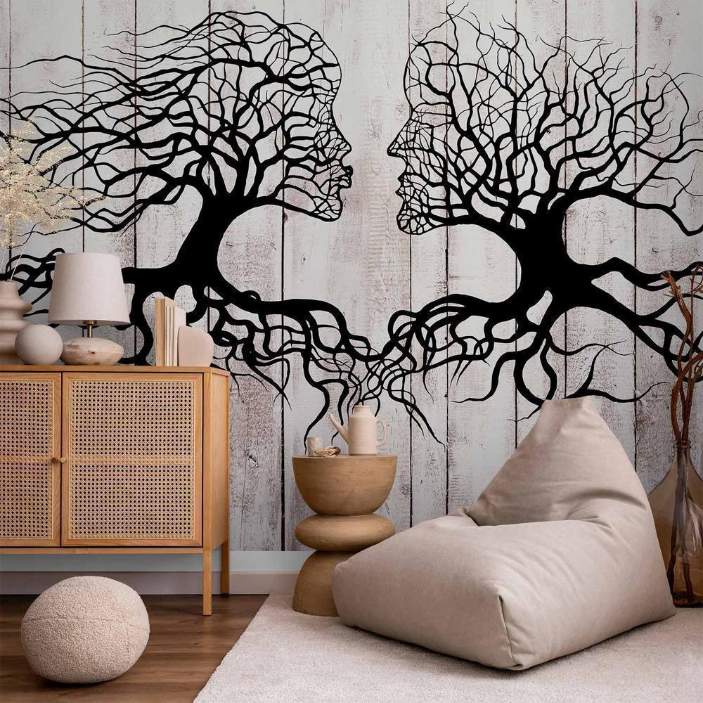 Wall Mural - A Kiss of a Trees