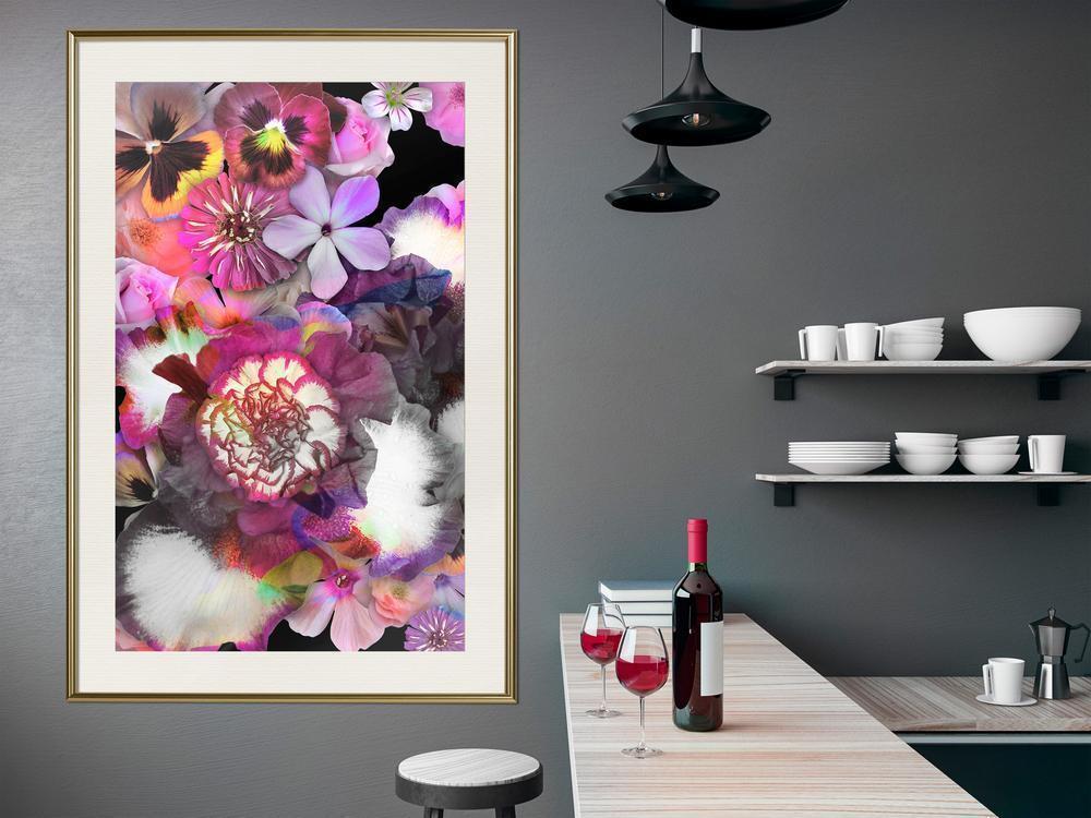 Botanical Wall Art - Summer Night's Dream II-artwork for wall with acrylic glass protection