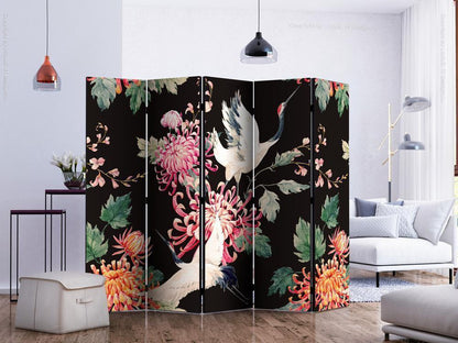 Decorative partition-Room Divider - Land of Freedom II-Folding Screen Wall Panel by ArtfulPrivacy