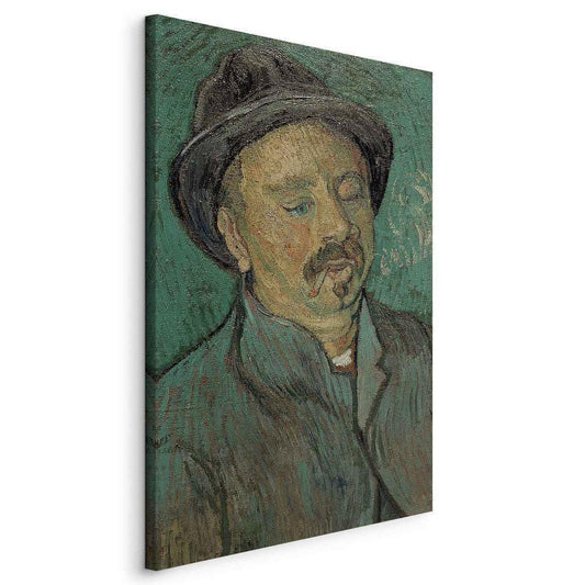 Canvas Print - Portrait of a oneeyed man (Vincent Van Gogh)