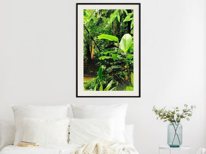 Framed Art - In the Rainforest-artwork for wall with acrylic glass protection