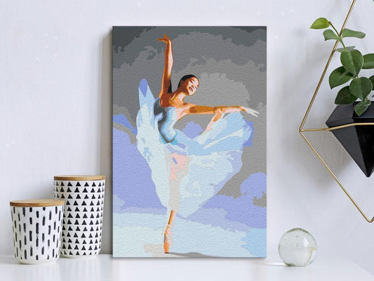 Start learning Painting - Paint By Numbers Kit - Dancing in the Blue - new hobby