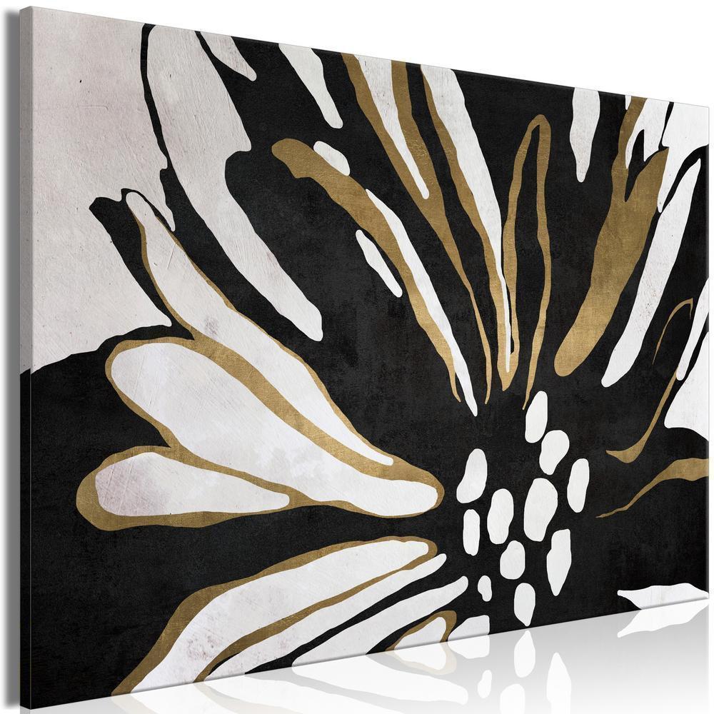 Canvas Print - Flower of the Night (1 Part) Wide-ArtfulPrivacy-Wall Art Collection