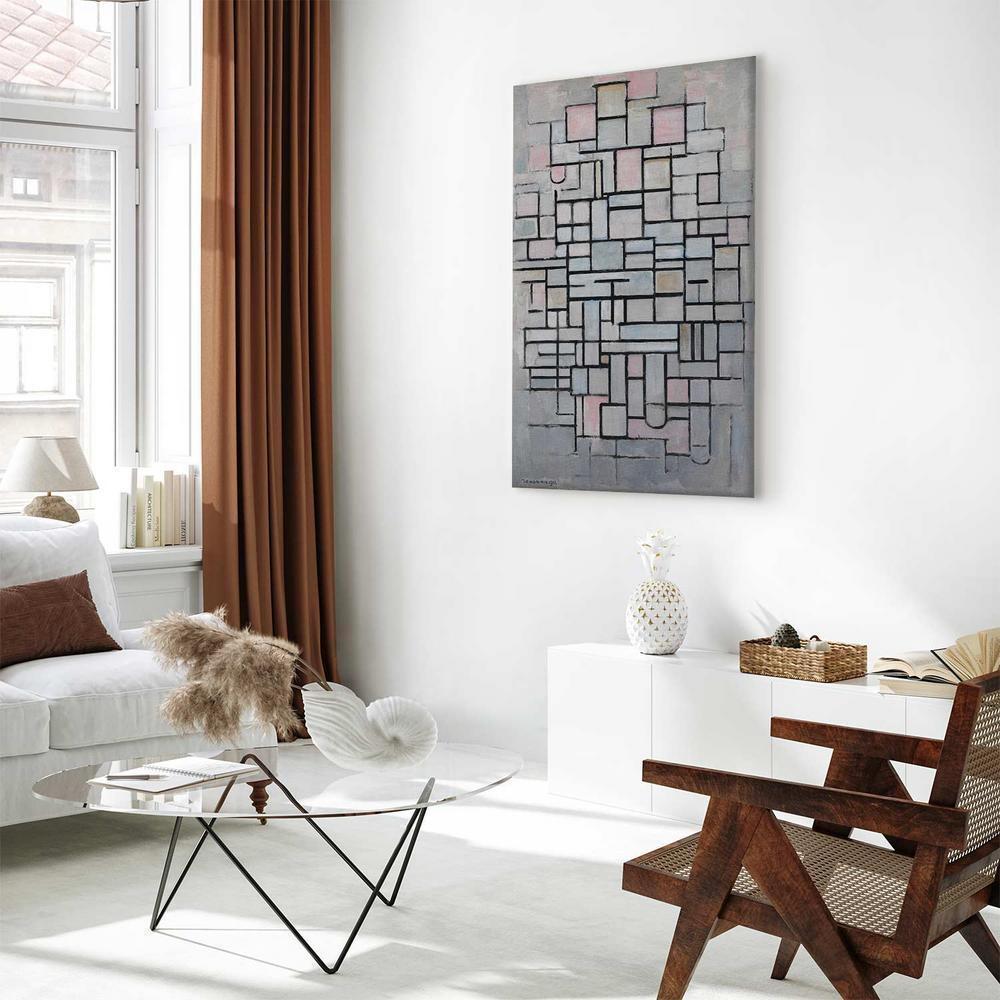 Canvas Print - Composition No IV (Piet Mondrian)