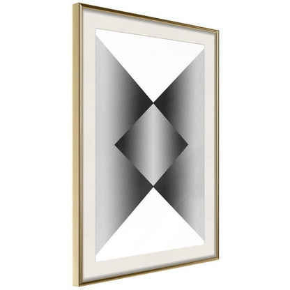 Abstract Poster Frame - Gradient-artwork for wall with acrylic glass protection