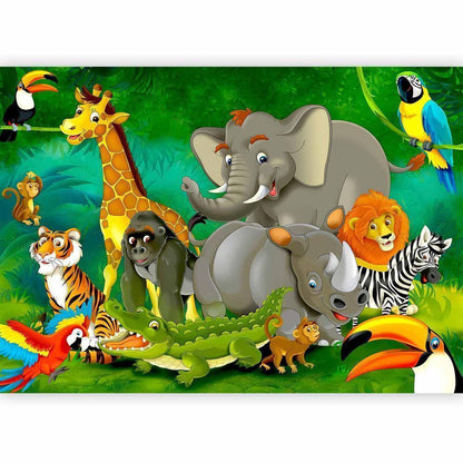 Wall Mural - Colourful Safari