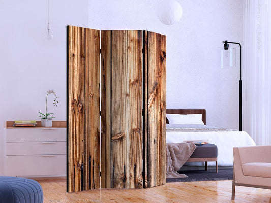 Decorative partition-Room Divider - Wooden Chamber-Folding Screen Wall Panel by ArtfulPrivacy