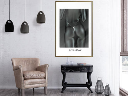 Wall Decor Portrait - Beauty of the Female Body-artwork for wall with acrylic glass protection