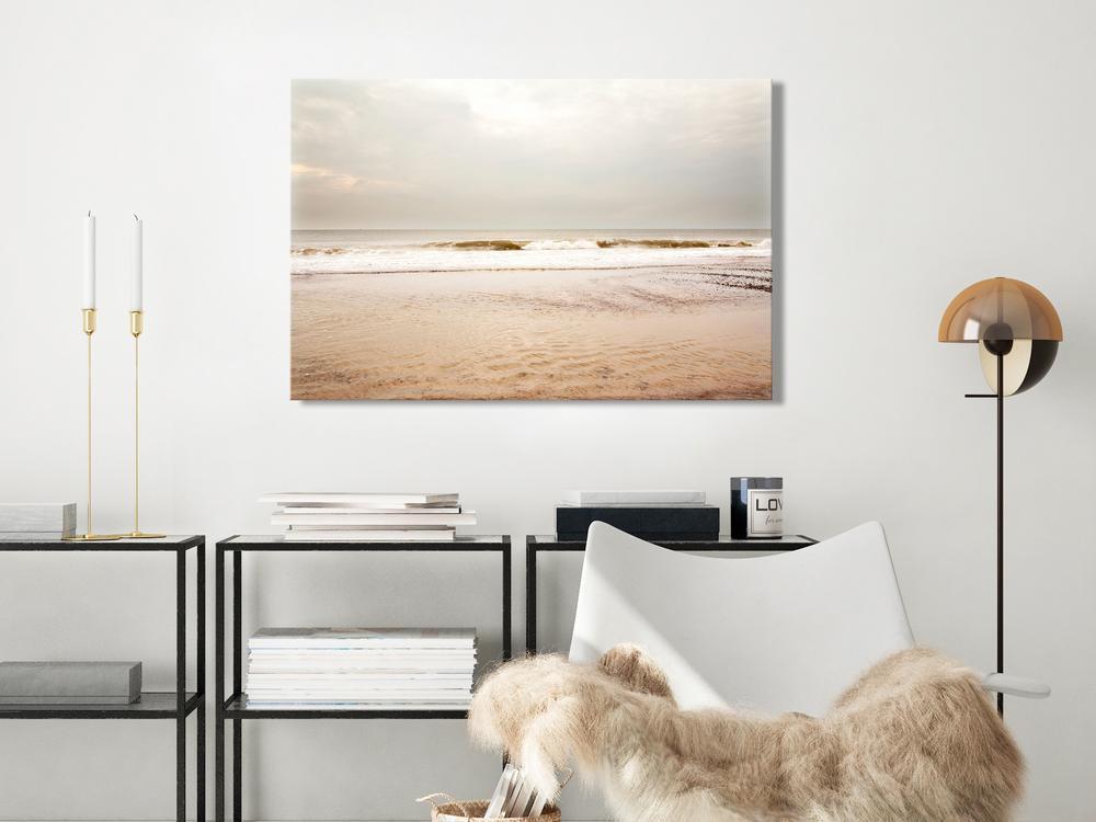 Canvas Print - Sea After Storm (1 Part) Wide-ArtfulPrivacy-Wall Art Collection