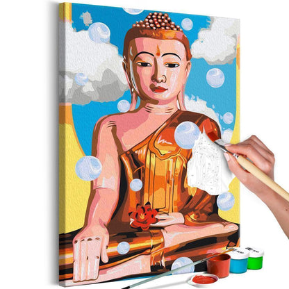 Paint By Numbers Kit - Levitating Buddha