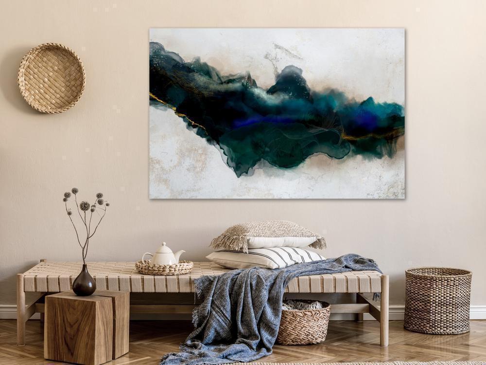 Canvas Print - Rift of Blue (1 Part) Wide-ArtfulPrivacy-Wall Art Collection