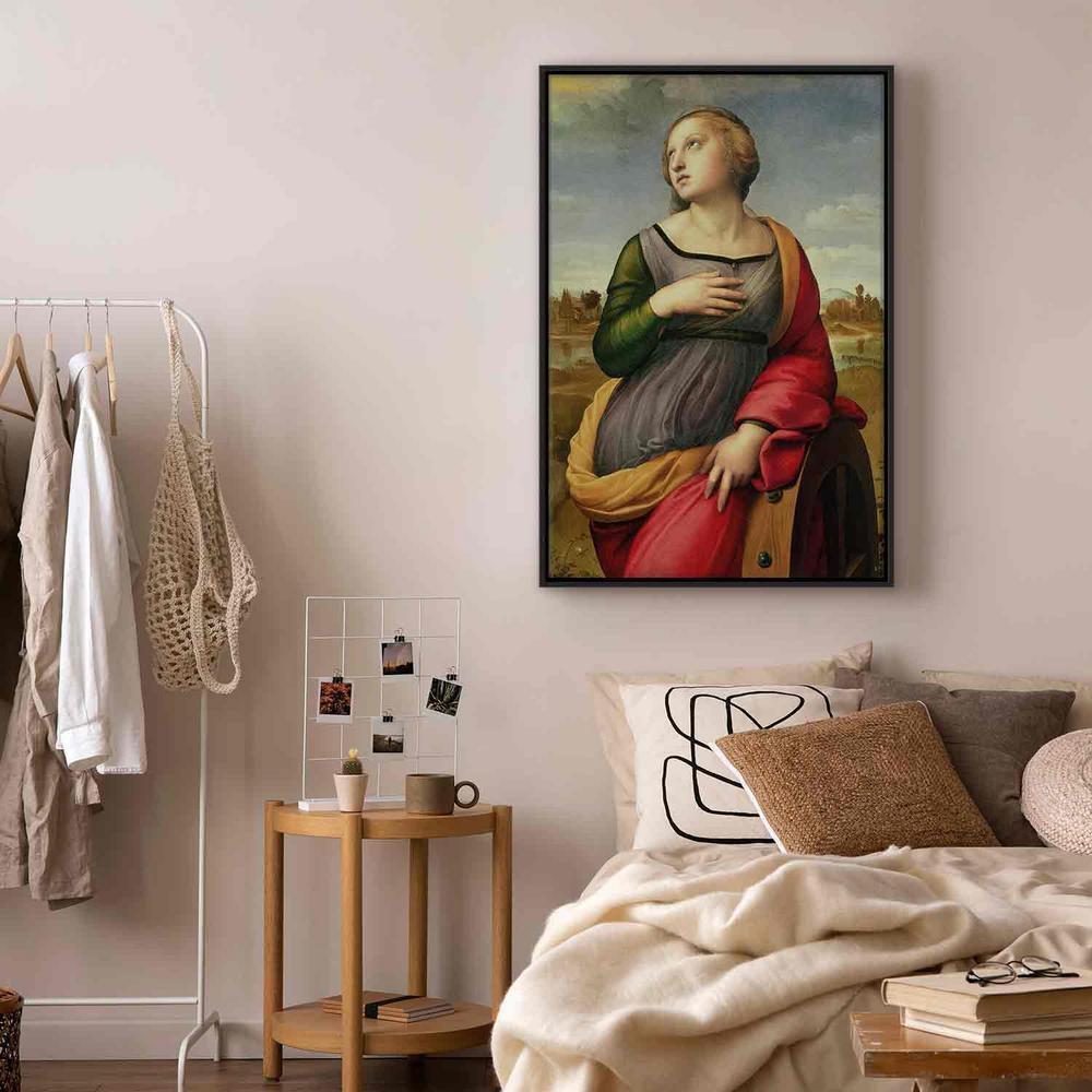 Canvas Print - St Catherine of Alexandria (Rafael Santi)