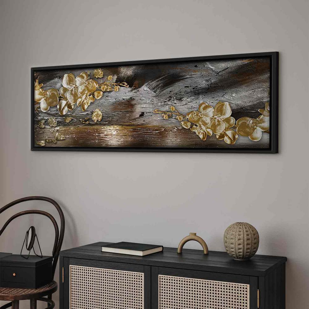 Canvas Print - Golden Garden (1 Part) Narrow