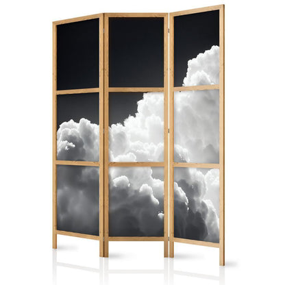 Japanese Room Divider - Discover the Infinite Play of Sunlight – Clouds and Shadows in the Sky