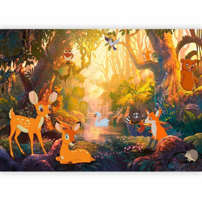 Wall Mural - Animals in the Forest