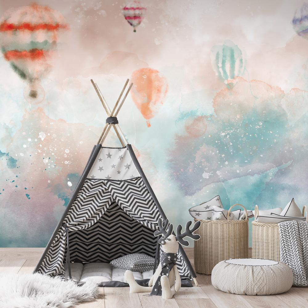 Wall Mural - Balloon Dream-Wall Murals-ArtfulPrivacy