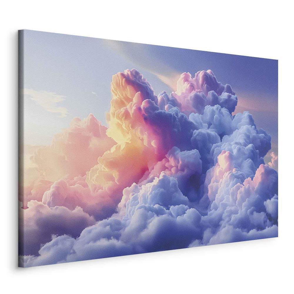 Canvas Print - Clouds Like Painted: Artistic Brushes of Dawn Painting the Sky