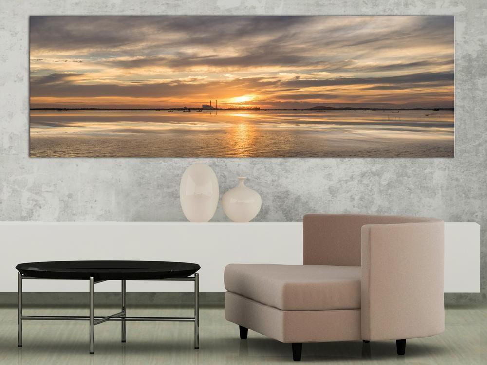 Canvas Print - Cloudy Evening (1 Part) Narrow-ArtfulPrivacy-Wall Art Collection